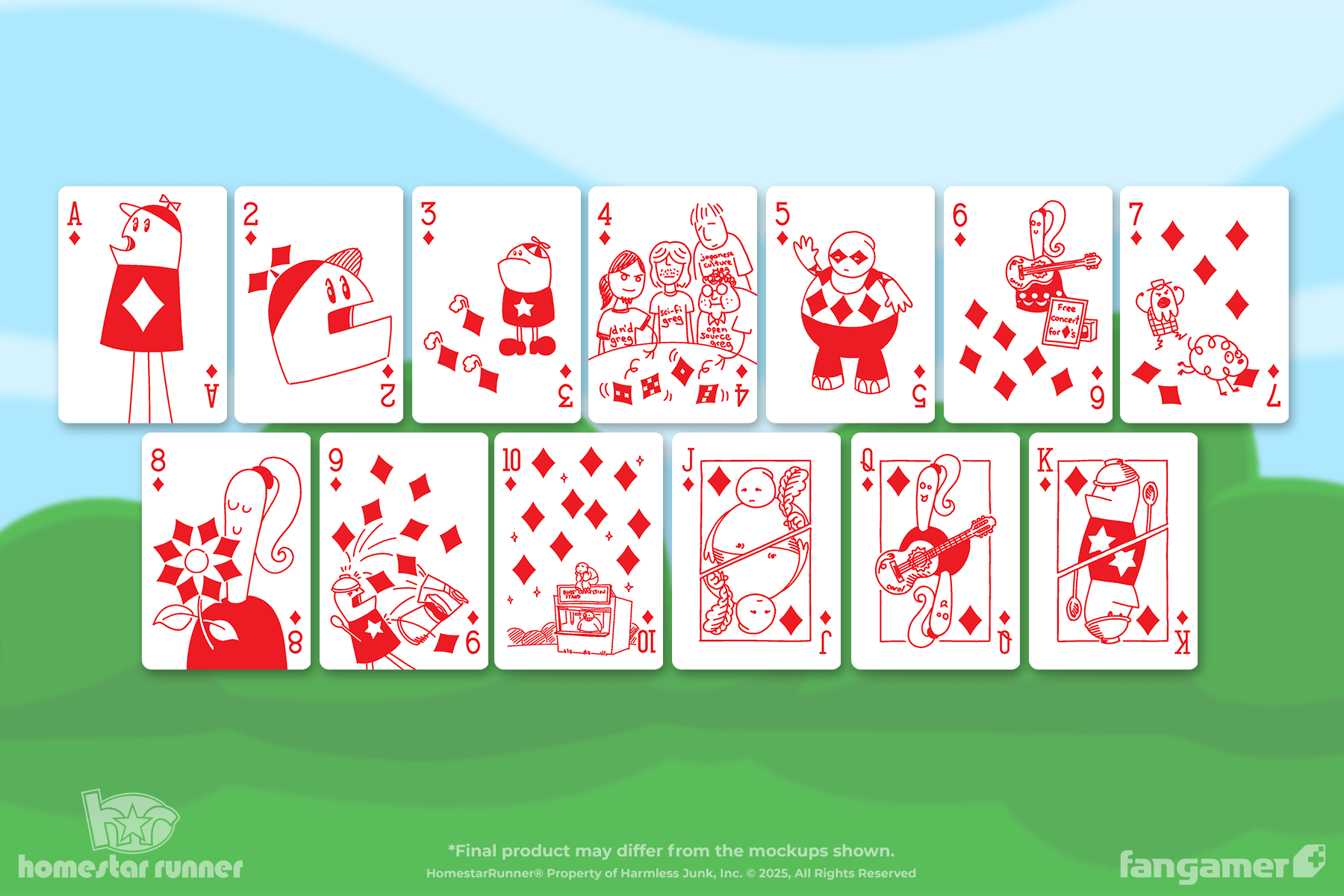 Homestar Runner Playing Cards - Image 5