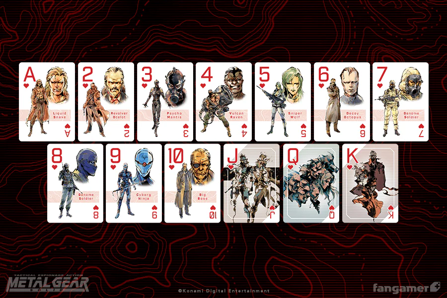 Metal Gear Solid Playing Cards - Image 5