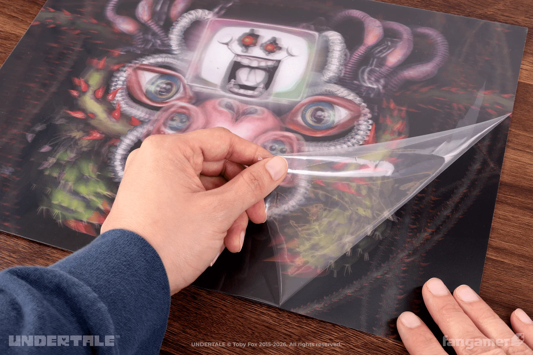 Omega Flowey Lenticular Poster - Image 4