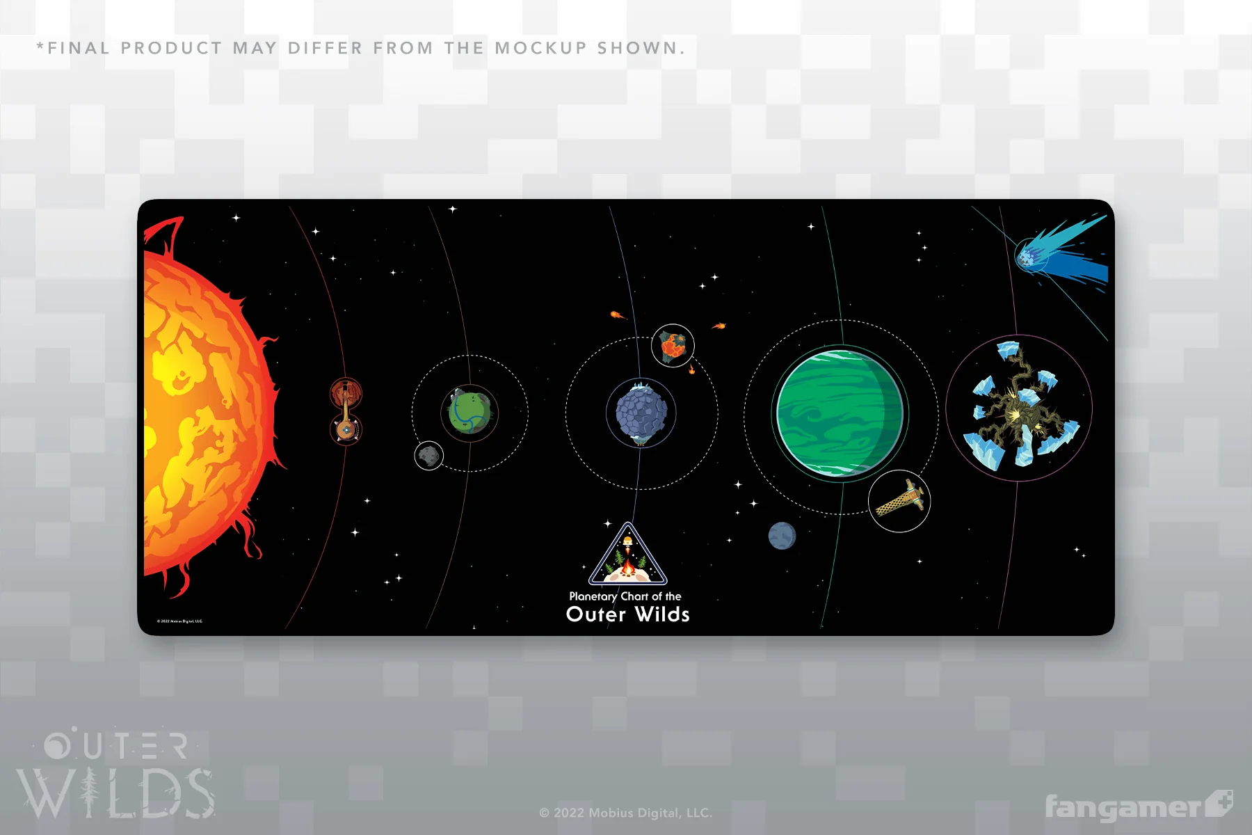 Planetary Chart Desk Mat - Image 3