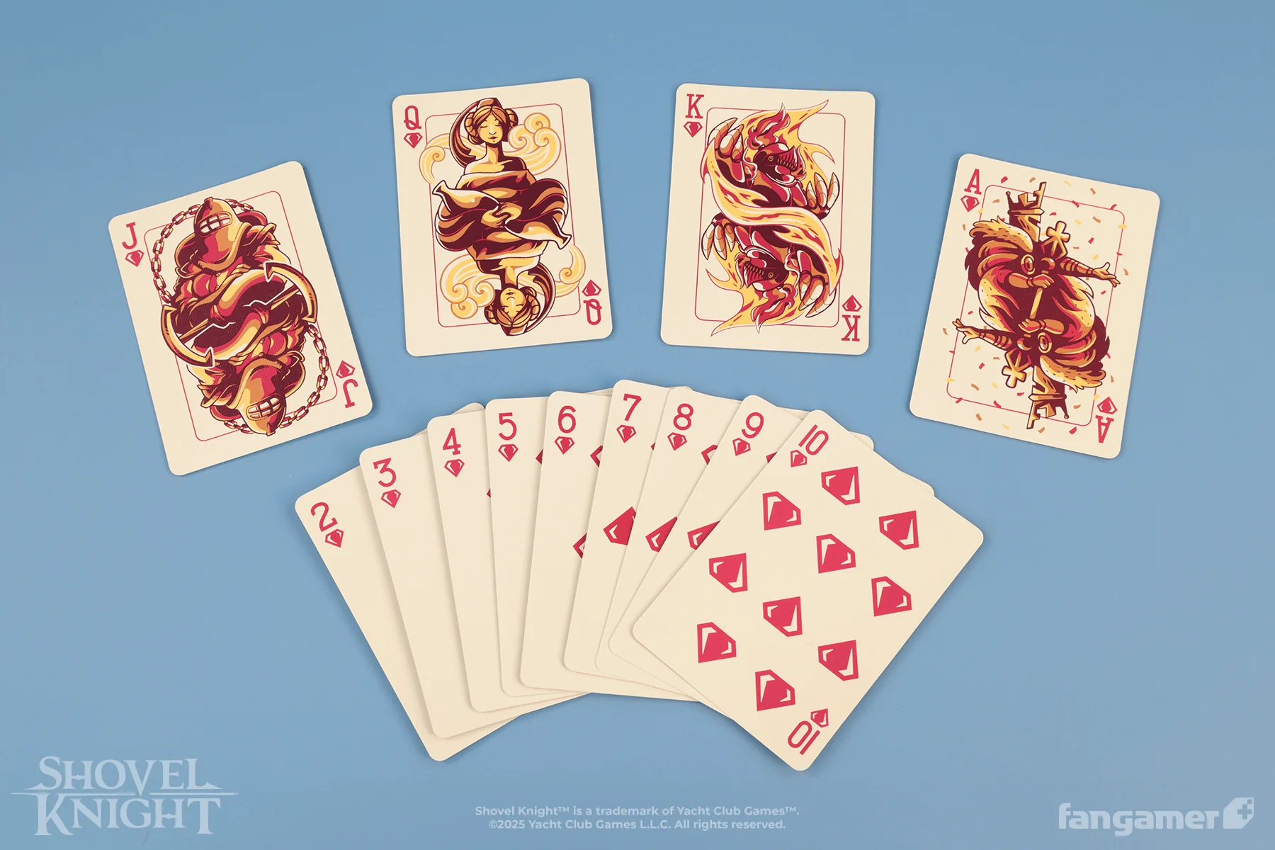 Shovel Knight Playing Cards (Gold Edition) - Image 8