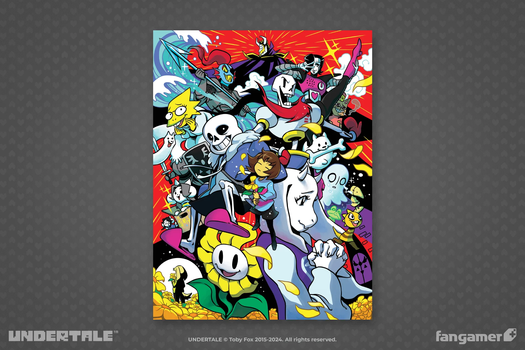 UNDERTALE 5th Anniversary Poster - Image 3