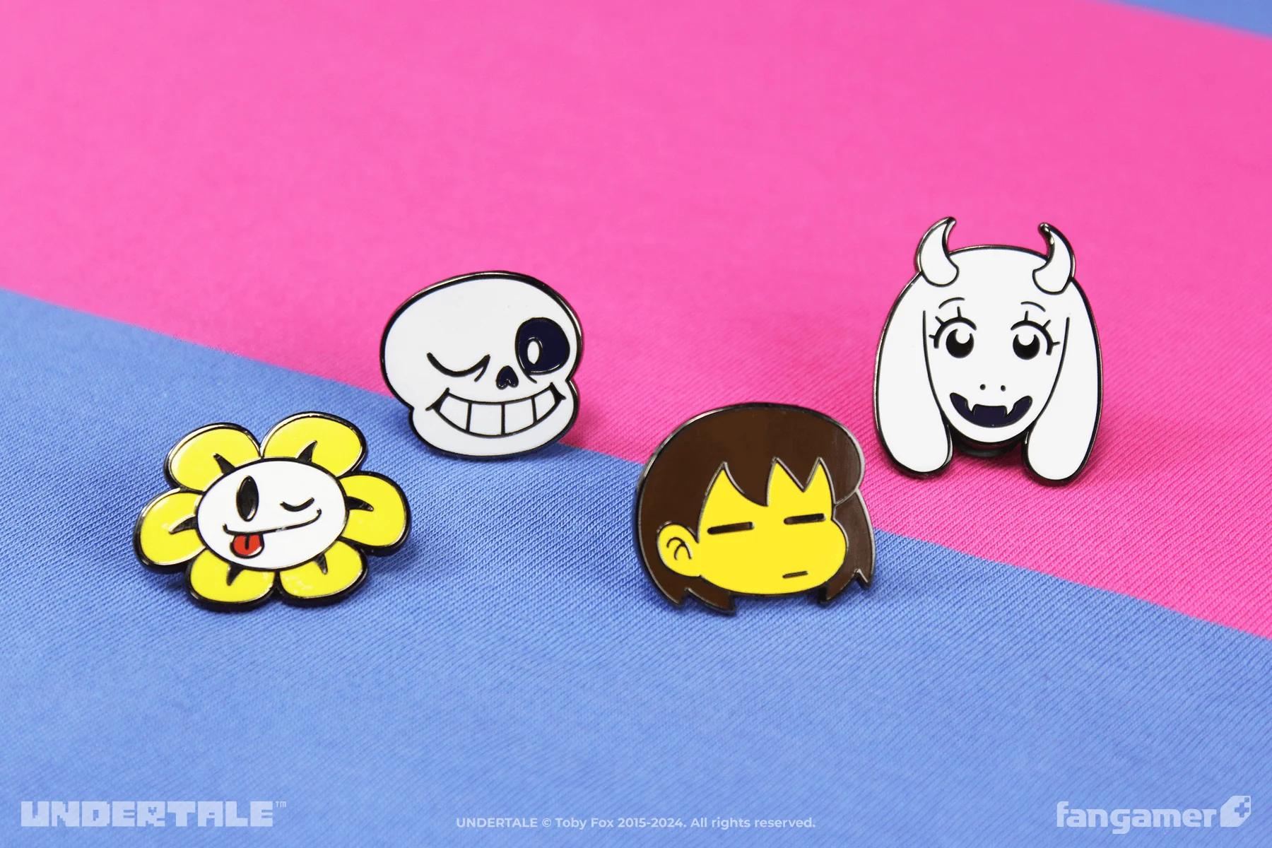 UNDERTALE - Character Pins Set 1 - Image 6