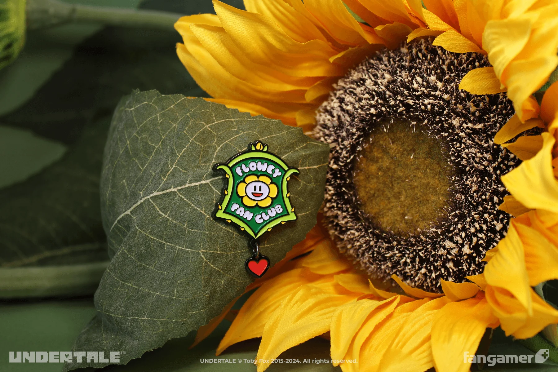 Flowey Fan Club Lapel Pin - Image 4